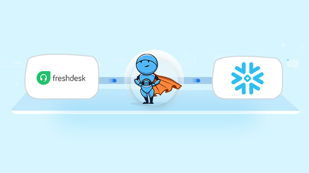 FreshDesk to Snowflake Made Easy